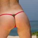 Bikini Accesories Gold plated hearts thebikini