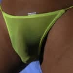 men string lycra thebikini sheer yellow product