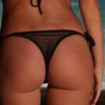 Sheer women's swimwear